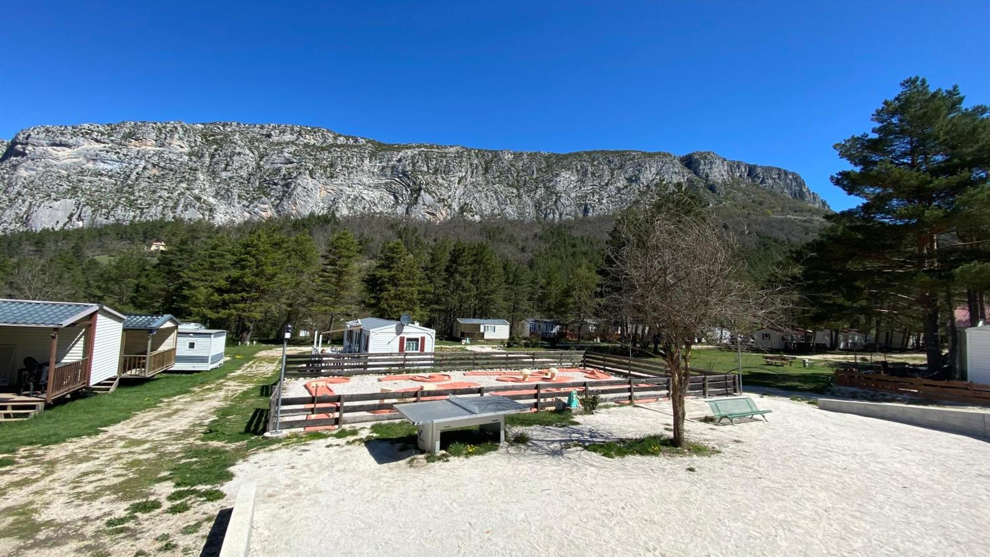 Mobilhome Comfort A La Montagne Saint-Auban  Ngoại thất bức ảnh